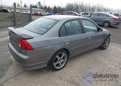 2004 Honda Civic Lx из США, поврежденный, VIN 1HGES16514L021096